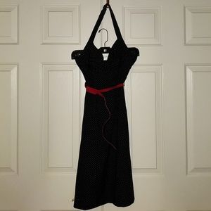 Halter zip dress